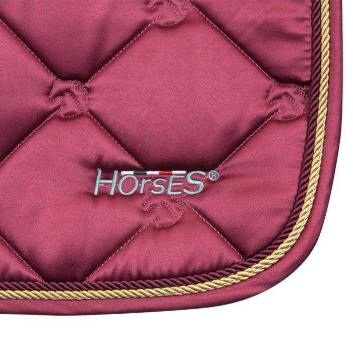 Horses Estelle Jumping Saddle Pad + Fly Veil