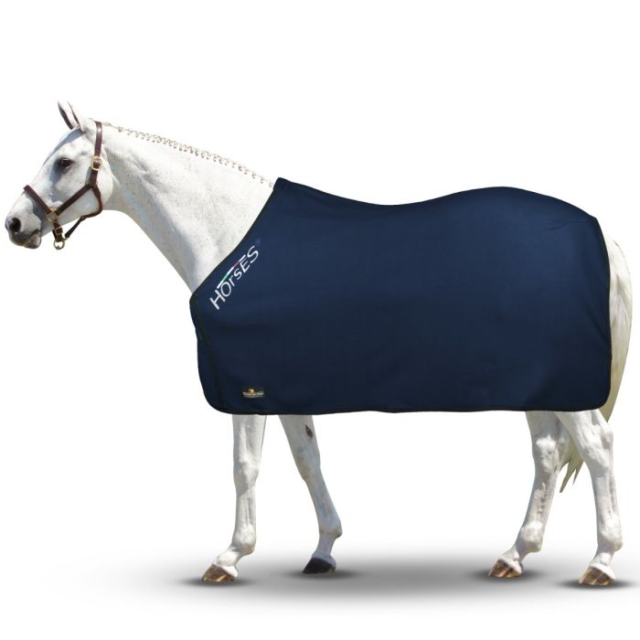 Coperta Cavallo in Pile Horses Flag