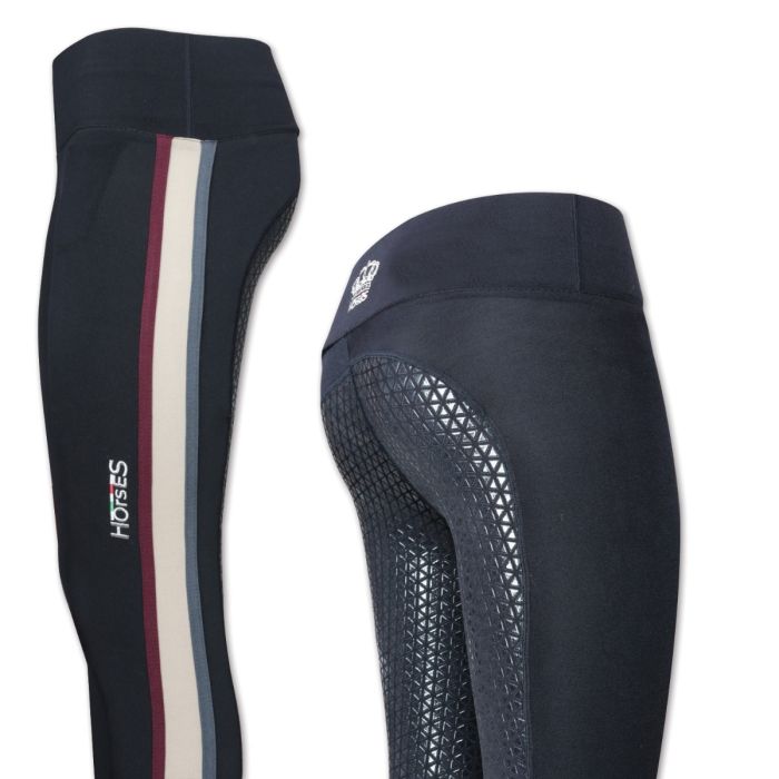 Leggings Equitazione Donna Horses Amber Full Grip
