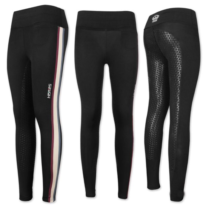 Leggings Equitazione Donna Horses Amber Full Grip