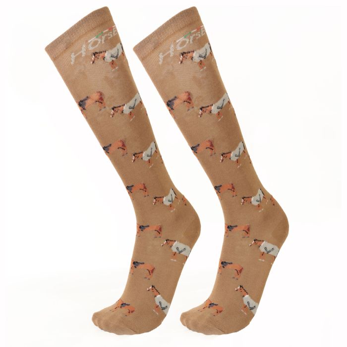 Horses Reitstrümpfe Unisex Aura