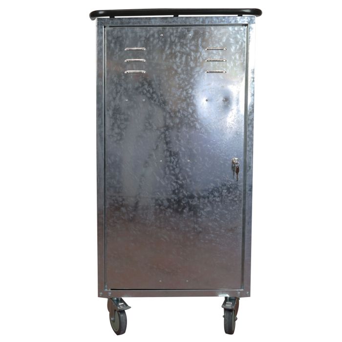 Tack Trunk for Two Saddles with Wheels