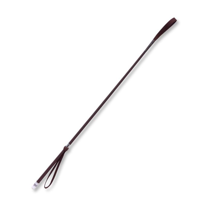 Cravache Anglais Synthétique Bouton Métal