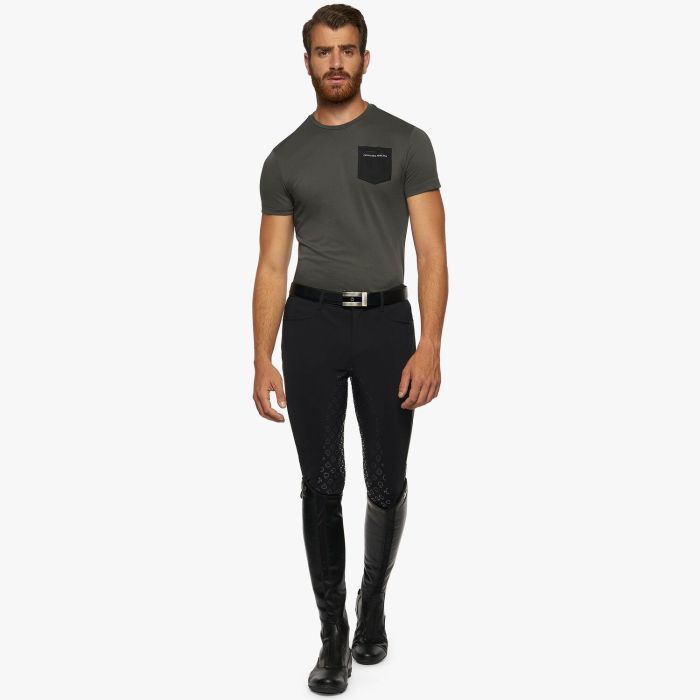 T-Shirt Equitation Homme Cavalleria Toscana Perforated Pocket