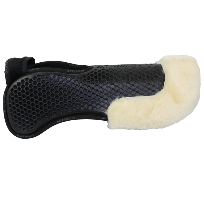Acavallo Sattelpad Withers Free Memory + Gel FRONT RISER Mit fell