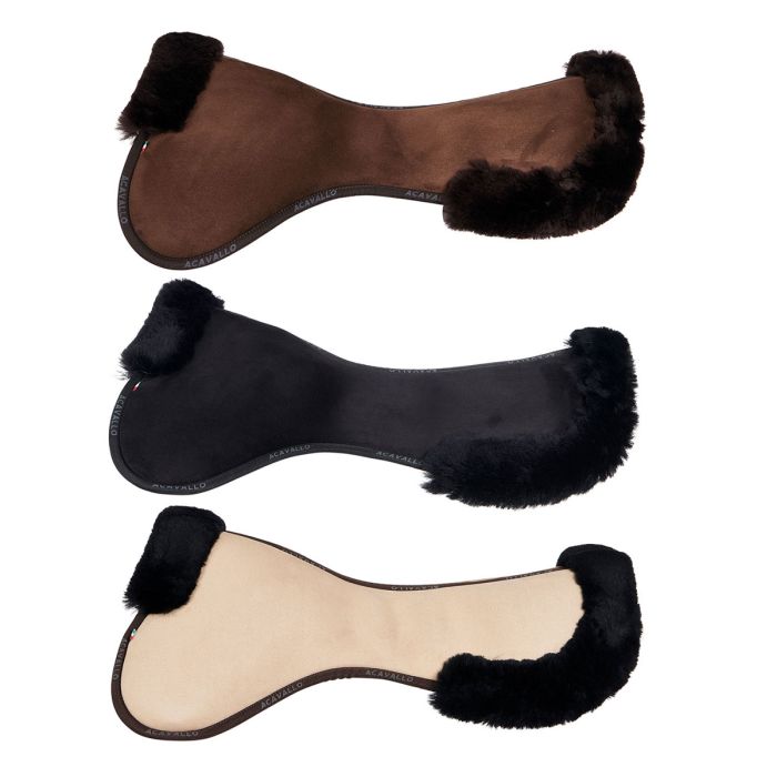 Acavallo Close Contact Gel & Memory Foam Half Pad -Wyldewood Tack Shop -  Buy Online