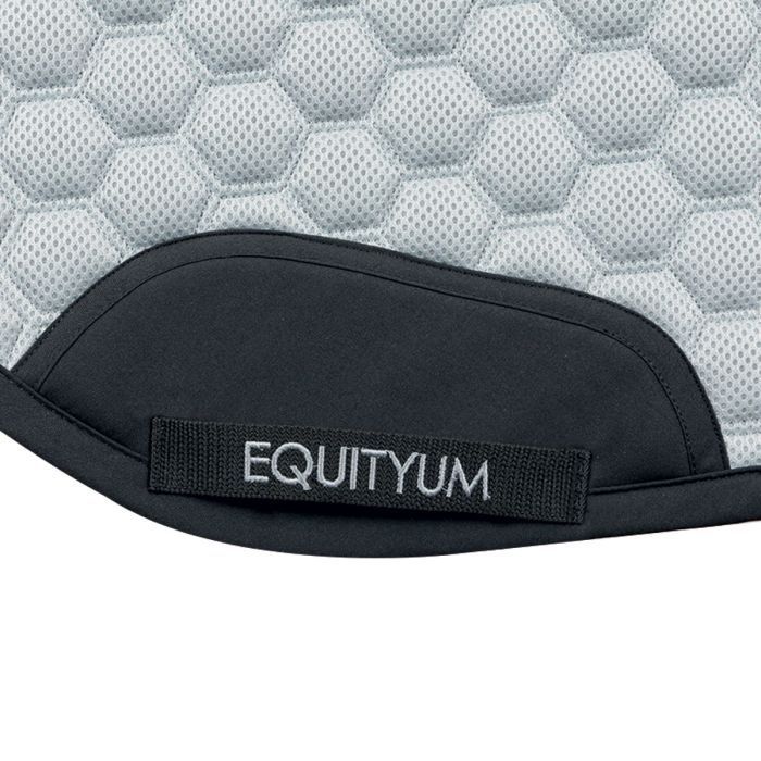 Equityum Geometric Air Jumping Saddle Pad + Fly Hood