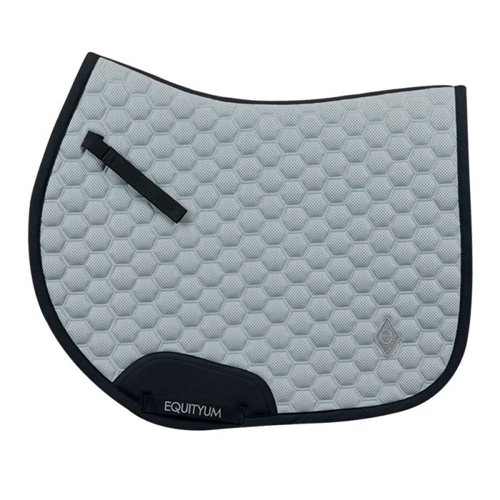 Equityum Geometric Air Jumping Saddle Pad + Fly Hood