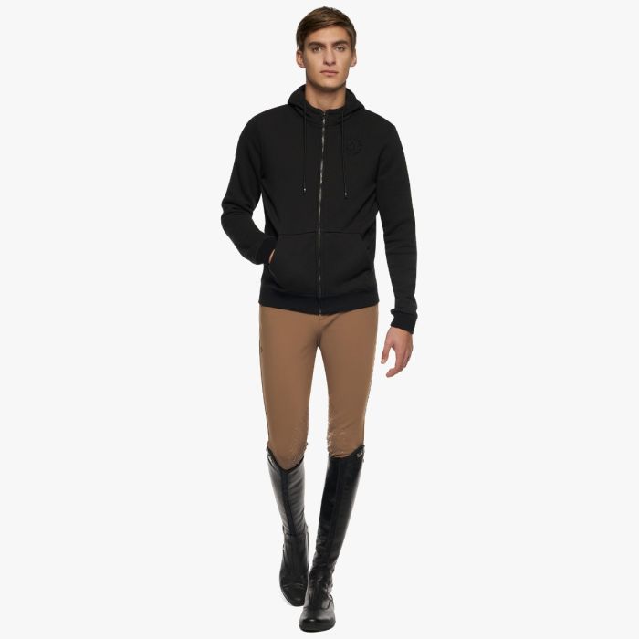 Felpa Equitazione Uomo Cavalleria Toscana Orbit Zip 