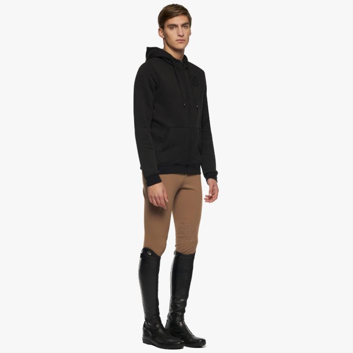 Felpa Equitazione Uomo Cavalleria Toscana Orbit Zip 
