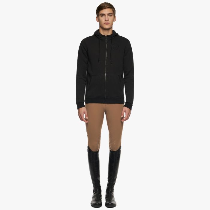 Felpa Equitazione Uomo Cavalleria Toscana Orbit Zip 