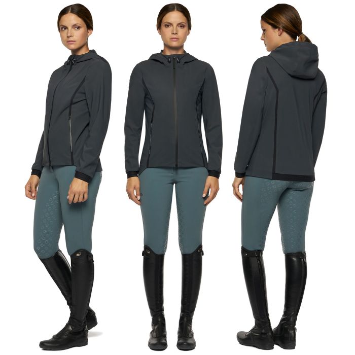 Chaqueta Softshell Mujer Cavalleria Toscana Jersey Wind Impermeable
