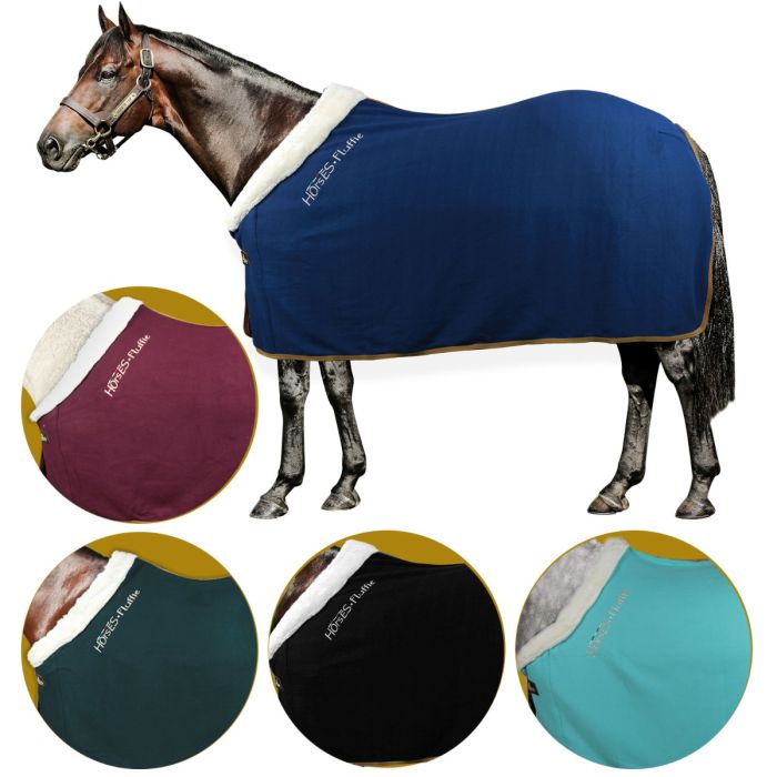 Coperta Cavallo In Pile Horses Fluffie