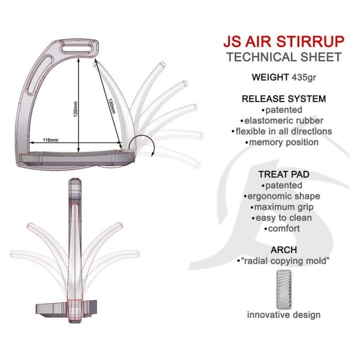 Jin Stirrup Opaque Steigbügel 