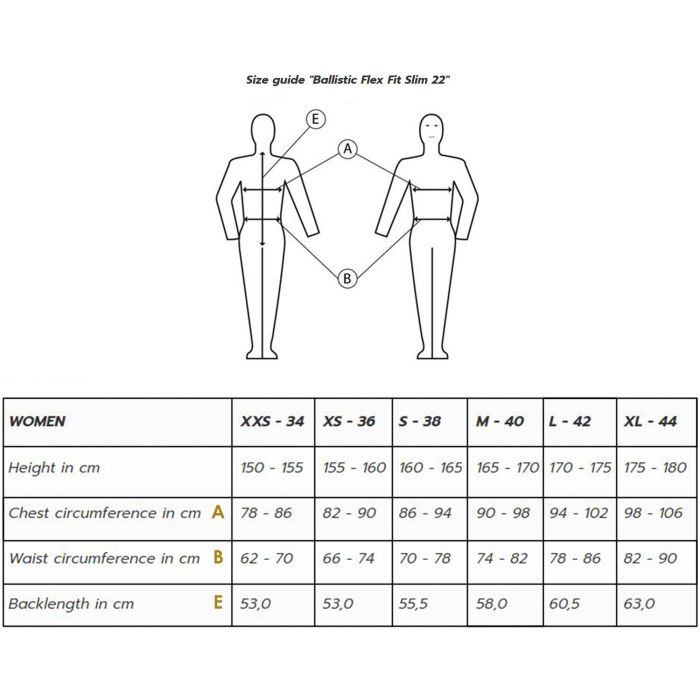 Komperdell Ballistic Flex Fit Woman Vest
