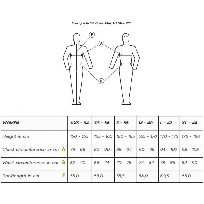 Komperdell Sicherheitsweste Frontzipp Slim Fit kaufen