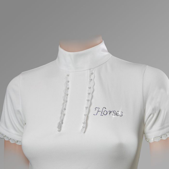 Polo de Concurso Horses Mikasa
