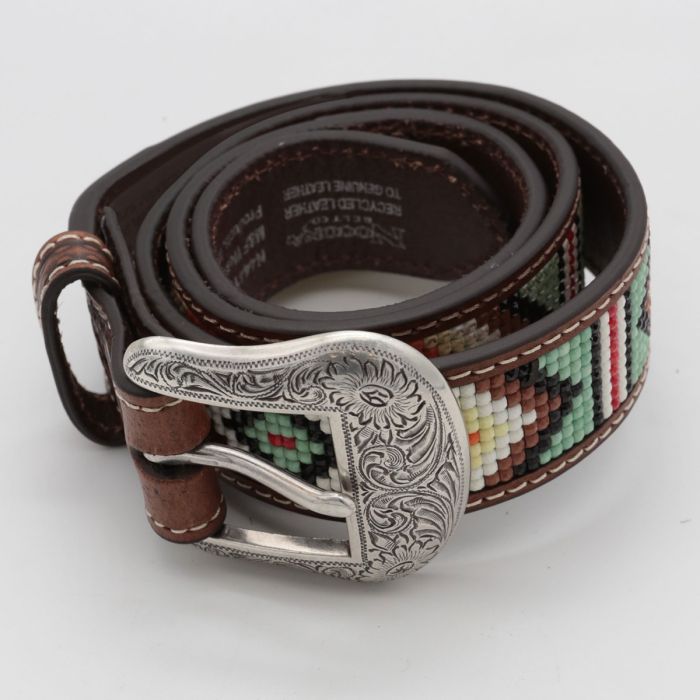 Nocona Diamond Beaded Western Junior Belt Tosoni Selleria