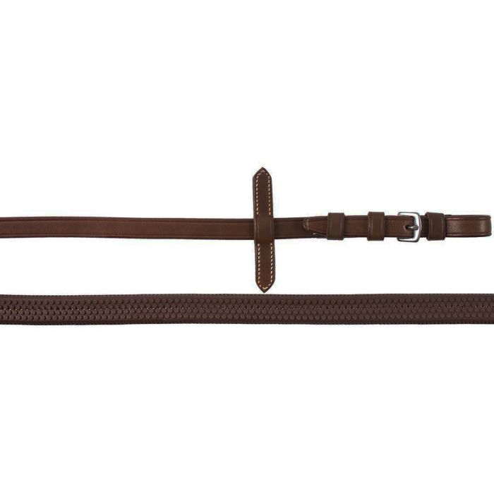 Redini In Gomma Resistente Per Cavalli - Colore Nero/Marrone, Misura 6", Naturali E Durevoli