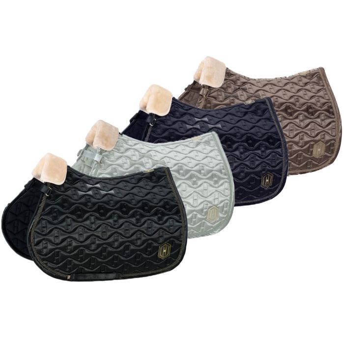 Tapis de Selle de Saut Eskadron Satin Emblem Heritage 