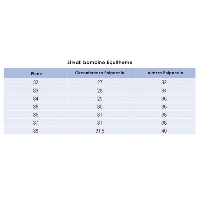 Stivali Equitazione Equitheme Junior