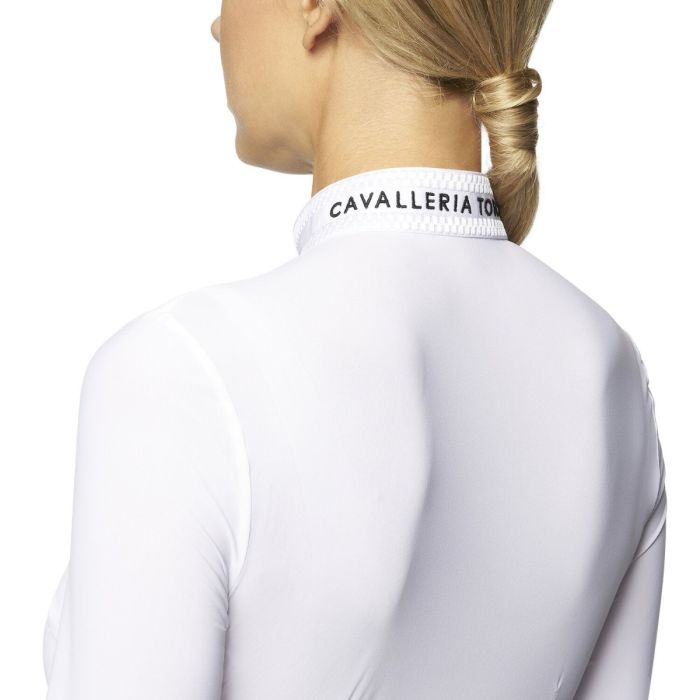 Camicia Concorso Donna Cavalleria Toscana Jersey Maniche Lunghe
