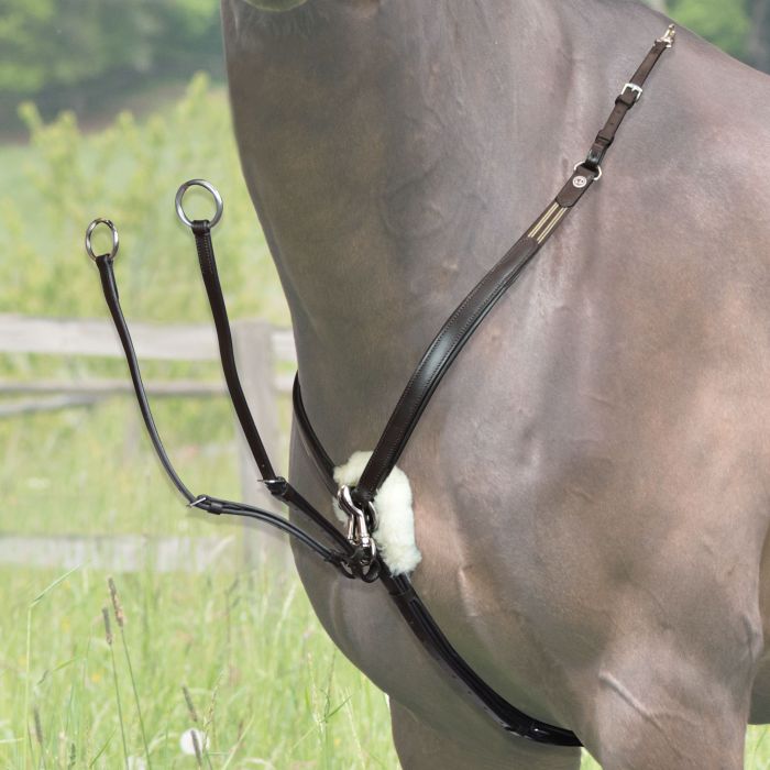 Pettorale Western In Cuoio Marrone - Tattini Per Equitazione - Foto 11