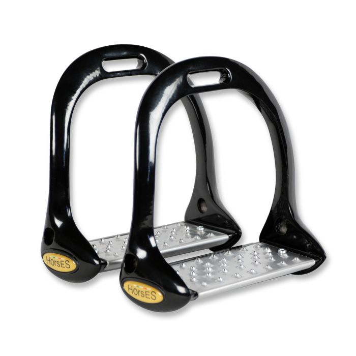 Staffe Equestri Leggere In Alluminio AK - Design Ergonomico Per Salto E Dressage - Foto 6