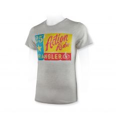T-Shirt Wrangler  Uomo Scritte Colorate