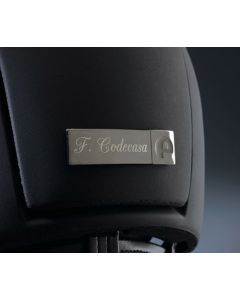 Kep Italia Personalisierungs Plakette SILBER