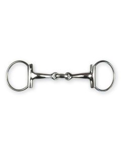 Edelstahl Trense mit Ringe und Prote