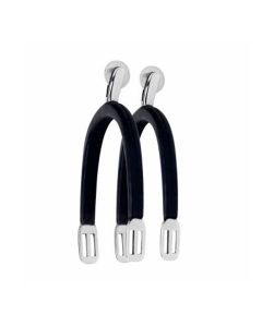 Eperons Homme Inox et Caoutchouc avec roue