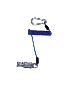 Cordino Di Sicurezza Con Molla E Moschettone