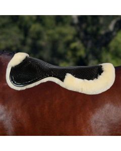 Semisottosella Horses In Gel Con Inserti In Morbido Pelo