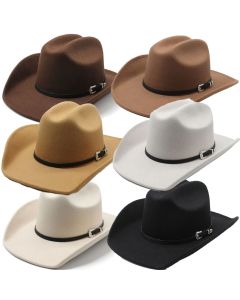 Sombrero Western Unisex Silver Horse Rio