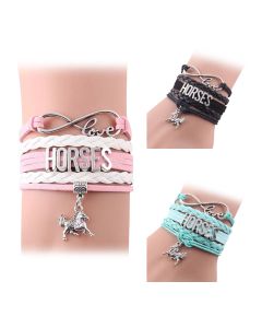 Horses Nasten Lucky Charm Bracelet