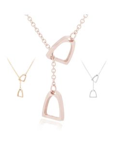 Horses Adjustable Stirrup Necklace