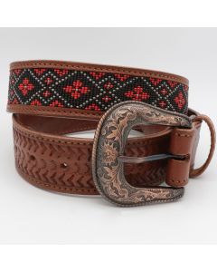 Cinturón Western Unisex Silver Horse Sooke