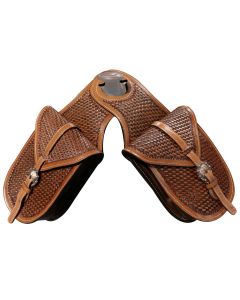 Bisaccia In Cuoio Da Pomo Silver Horse