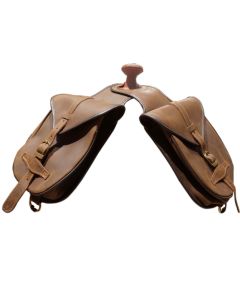 Bisaccia Anteriore Da Pomo Cuoio Silver Horse Wiyot 