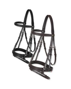 Briglia Cuoio Bombata Horses Pisa