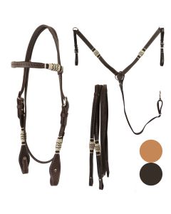 Horses Set Zaumzeug,Zügel und Vorderzeug Maidu