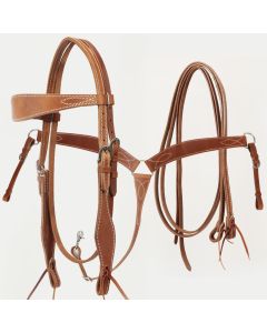 Set Western Silver Horse Santee