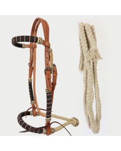 Bosal Silver Horse Tali Pearl Con Redini