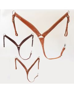 Pechopetral Western Silver Horse Cahita