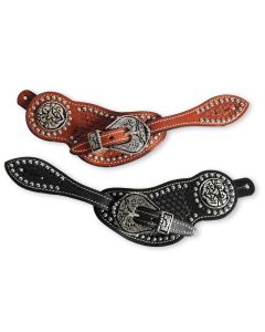 Courroies d'éperons Silver Horse ''MEAT PIN''