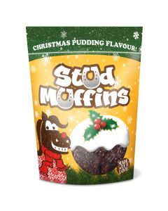 Christmas Pudding Stud Muffins