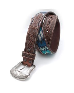 Cintura In Pelle Con Dettagli In Metallo Da Donna | Ralph Lauren® IT - Foto 3