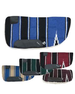 Mantilla Western Barrel Burioni Navajo Pura Lana