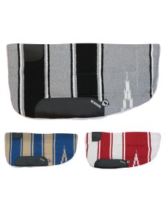 Mantilla Western Barrel Burioni Navajo Pelo Sintético